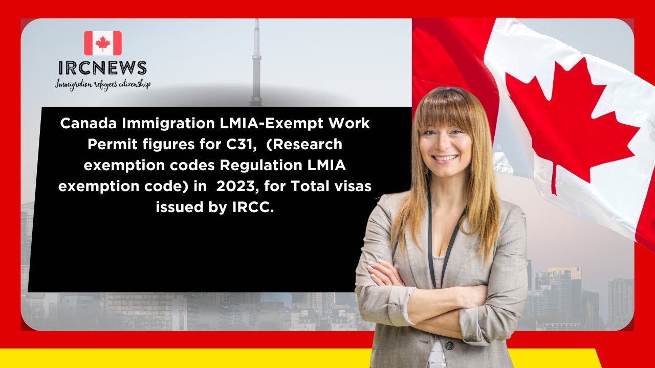 Canada Immigration LMIA-Exempt Work Permit figures for C31, (Research ...